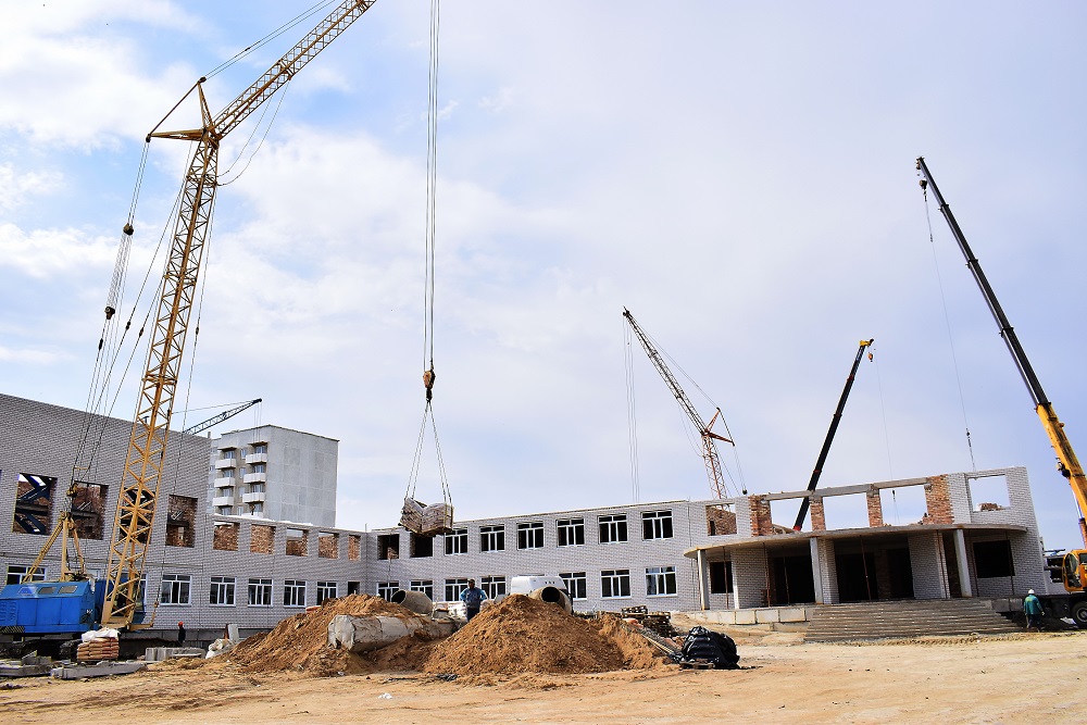 Jańa mekteptiń salynýy - ýaqyt talaby     