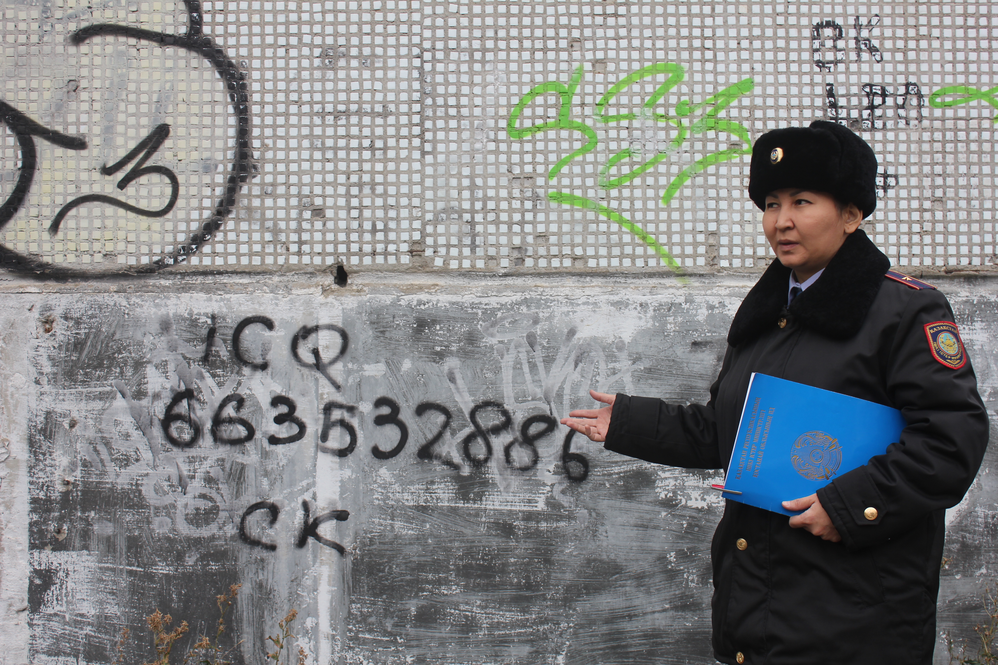 Qostanaıda esirtki satýshylardyń kóshedegi jarnamasy óshirildi