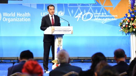 B. Saǵyntaev: Ult densaýlyǵy jáne densaýlyq saqtaýdyń qoljetimdiligi — memleketimizdiń jáne Prezıdenttiń negizgi basymdyqtary