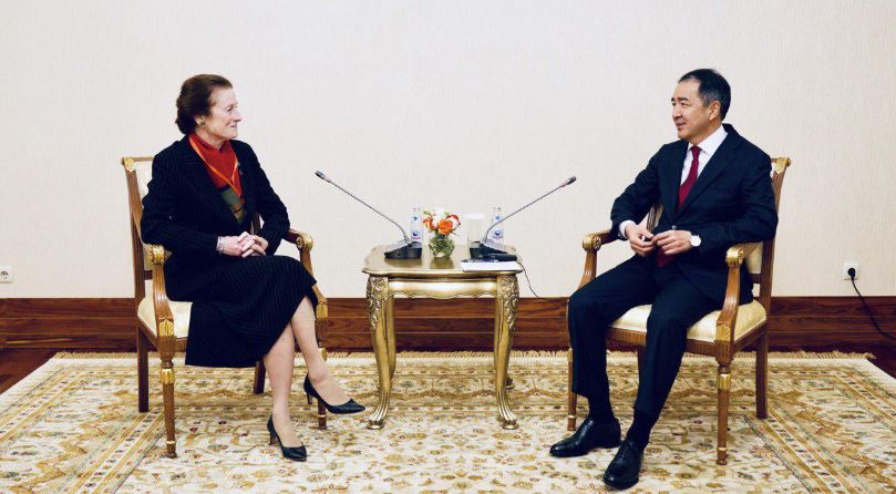 B.Saǵyntaev G.Formen balalar quqyqtaryn qorǵaý salasyndaǵy ózara is-qımyl máselelerin talqylady