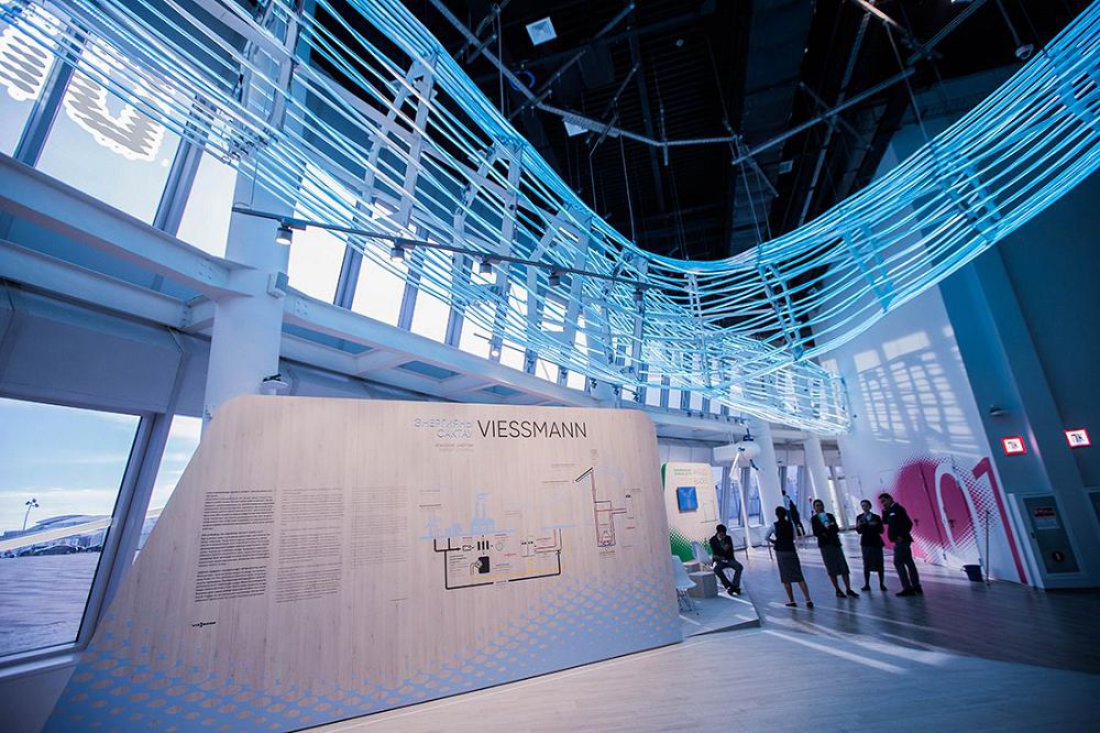 Izdenis nátıjesinde «Viessmann» qondyrǵysynyń qyzyǵyn kórýde