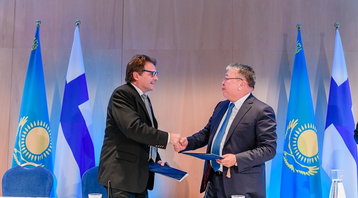 Fınlıandııanyń eń iri kompanııalary Qazaqstanda TKSh-ny jańǵyrtýǵa belsene qatysady