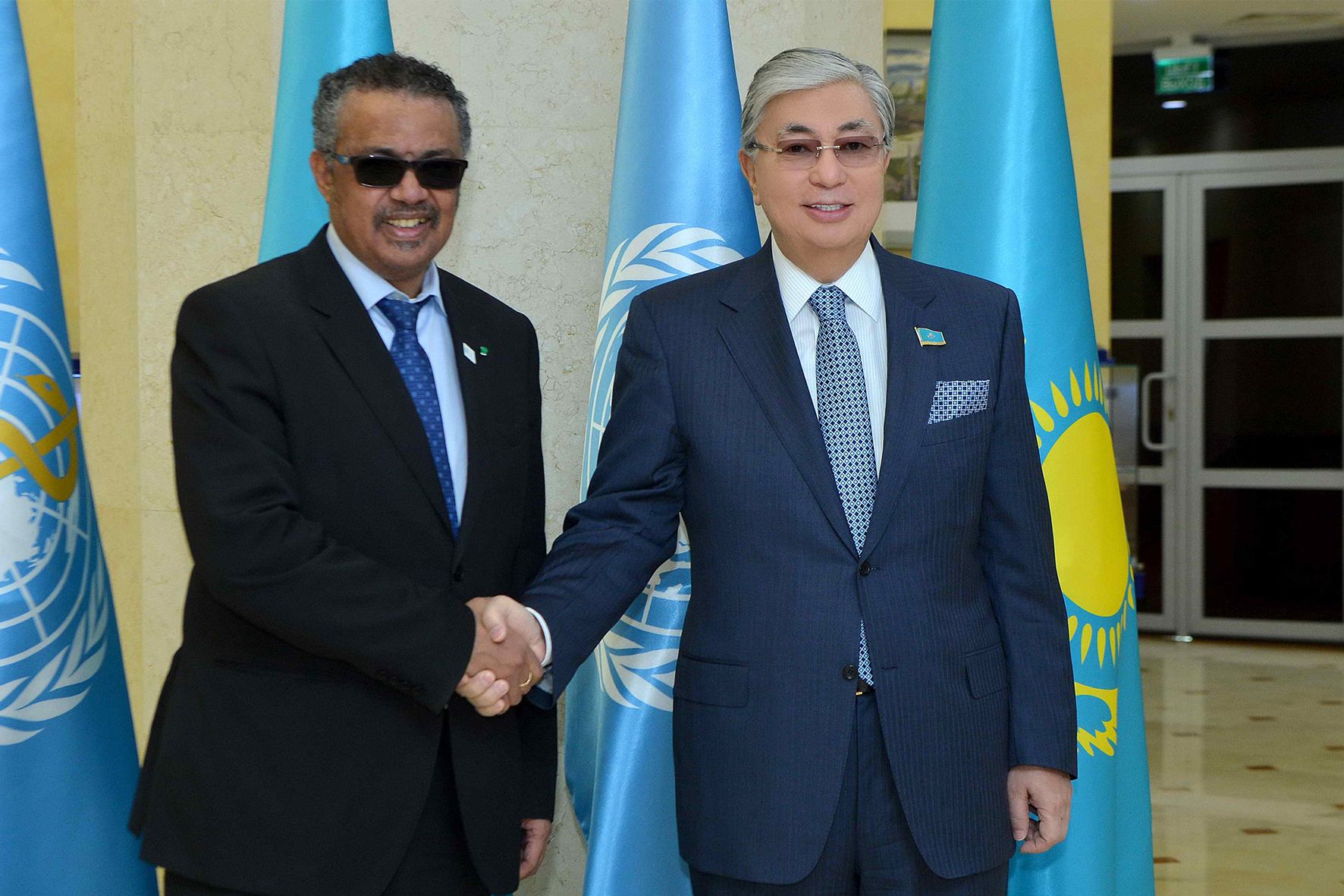 Q.Toqaev T.Gebreıesýspen Astana forýmynyń qorytyndysyn talqylady