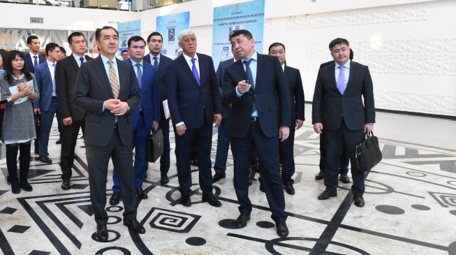 B. Saǵyntaev Almaty oblysynyń áleýmettik-ekonomıkalyq damý barysymen tanysty