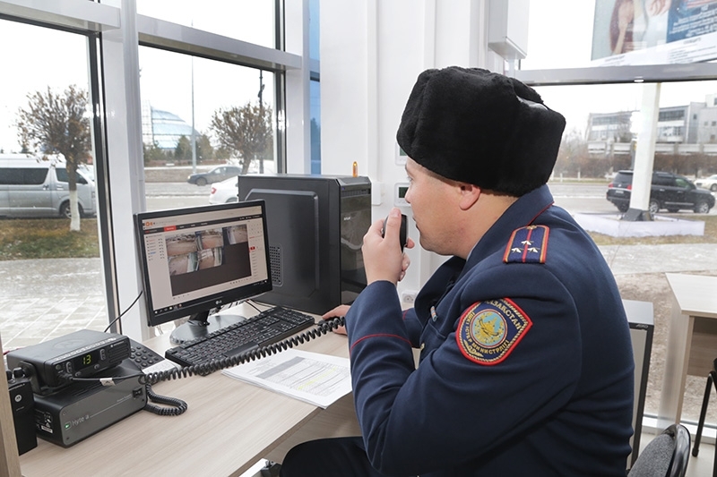 Temirtaýda shynydan salynǵan ýchaskelik polısııa beketi ashyldy