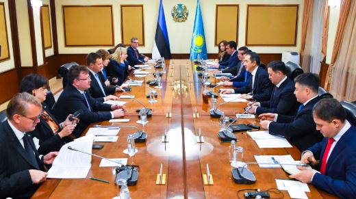 Qazaqstan men Estonııa Premer-Mınıstrleri sıfrlandyrý salasynda yntymaqtastyqty keńeıtý keleshegin talqylady