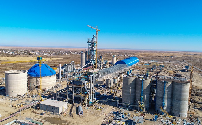 Qyzylordada tamponajdy sement zaýyty merziminen buryn paıdalanýǵa beriledi