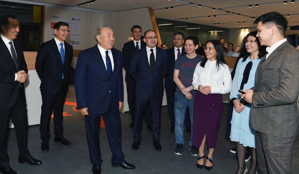 «Astana Hab» IT-startaptar parkiniń ashylýyna qatysýshylar lebizi