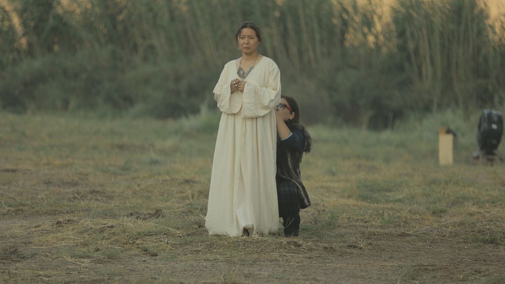 Aıdos Turysbek: Samal Eslıamova «Habar» arnasynyń fılmine túsip jatyr