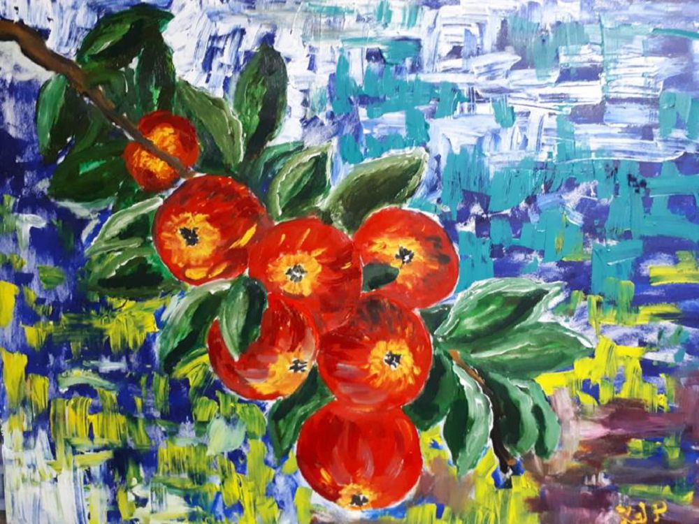 Karmıne Barbaronyń «Mahabbat almasy» kórmesi ashyldy