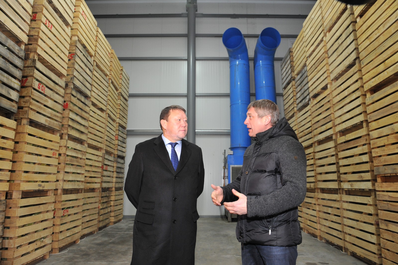 Soltústik Qazaqstanda  zamanaýı kókónis qoımasy iske qosyldy