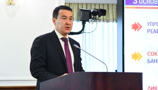 Úkimette ońaltý jáne bankrottyq rásimderin jetildirý týraly zań jobasy maquldandy