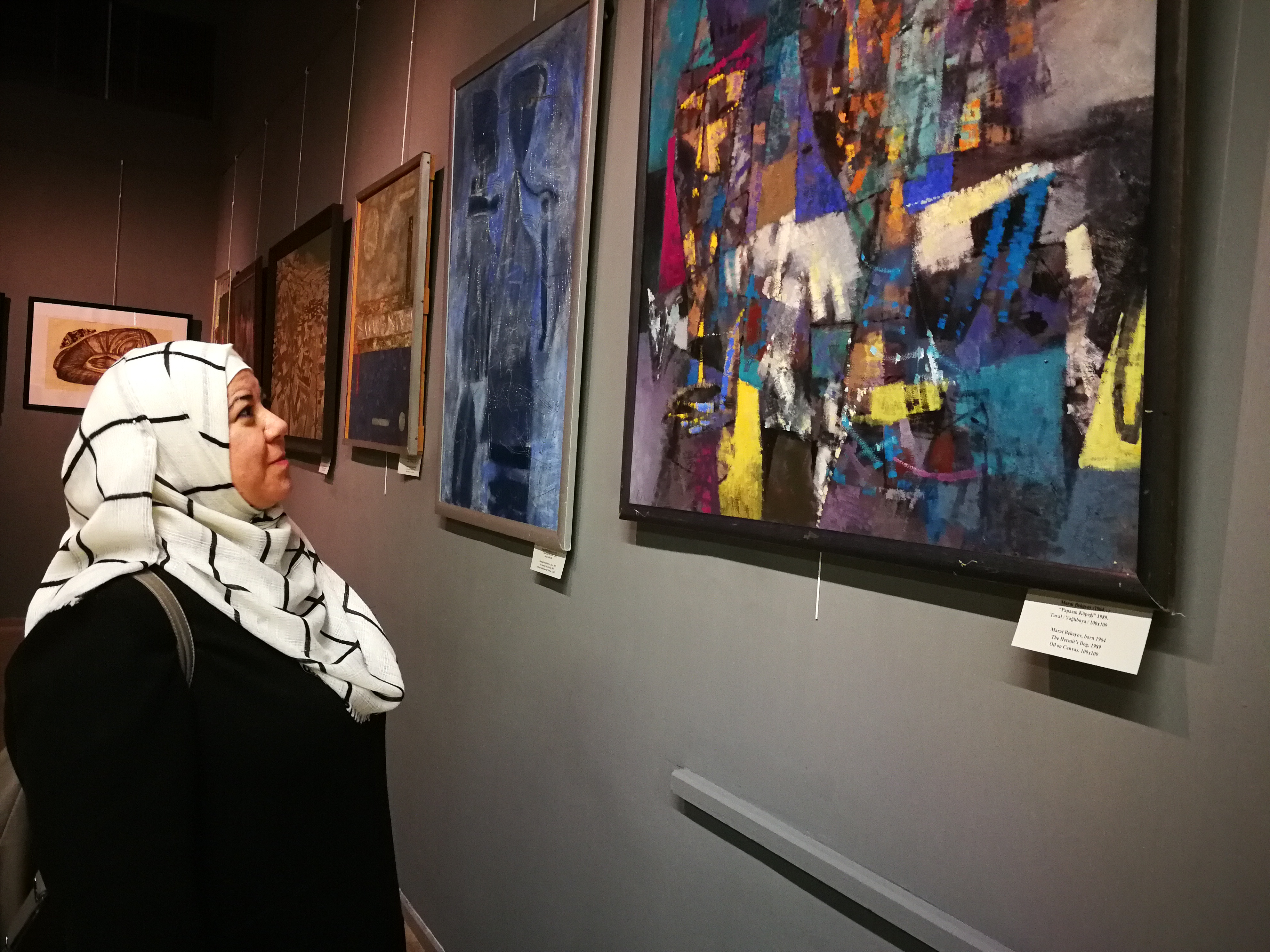 Túrkııanyń Býrsa qalasynda qazaq sýretshileriniń kórmesi ashyldy