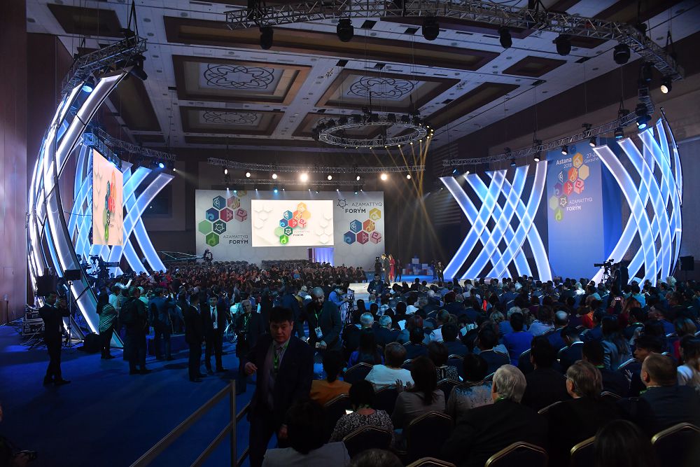 VIII Azamattyq forým: Delegattar pikiri