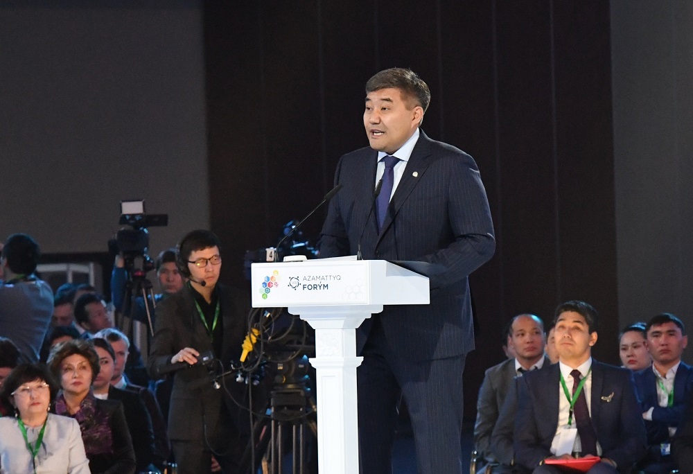 D.Káletaev: Úkimettik emes uıymdar sany 22 000-ǵa jetti