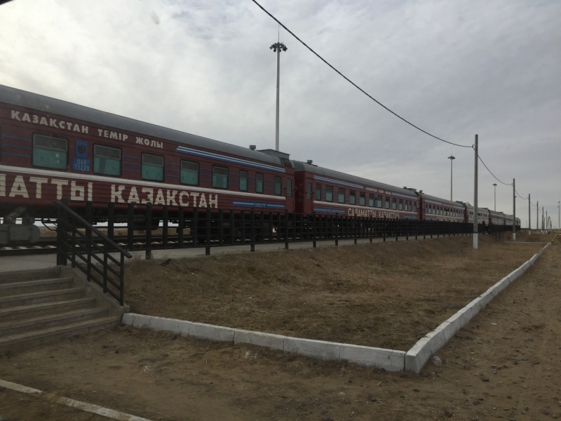 «Densaýlyq poıyzy» Qaraǵandy oblysynyń 10 stansasynda boldy