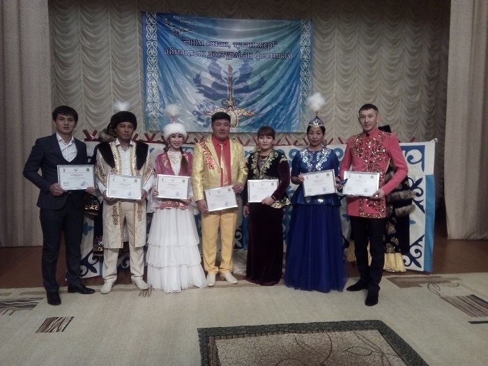 Qostanaıdaǵy shalǵaı aýdanda «Ánim saǵan, Týǵan jer!» atty án festıvali ótti