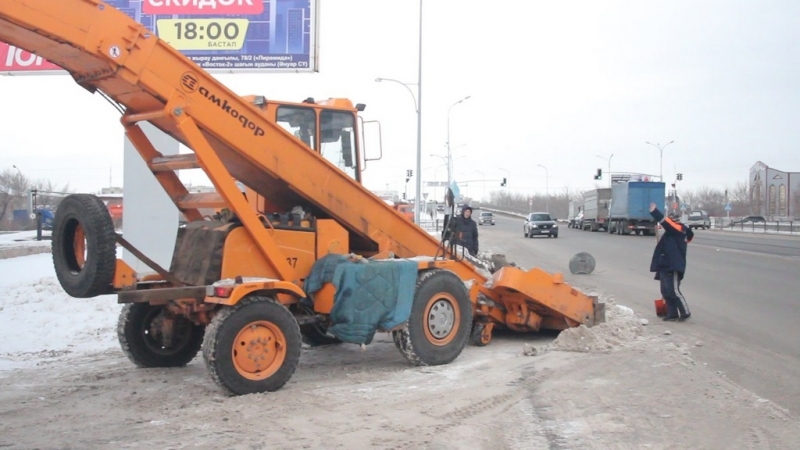 Qaraǵandy 60 myń tekshe metr qardan tazardy