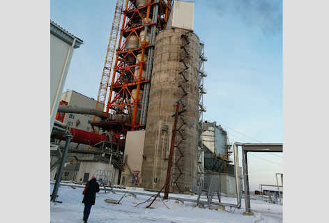 Rýdnyı qalasynda qýatty sement zaýyty ashyldy