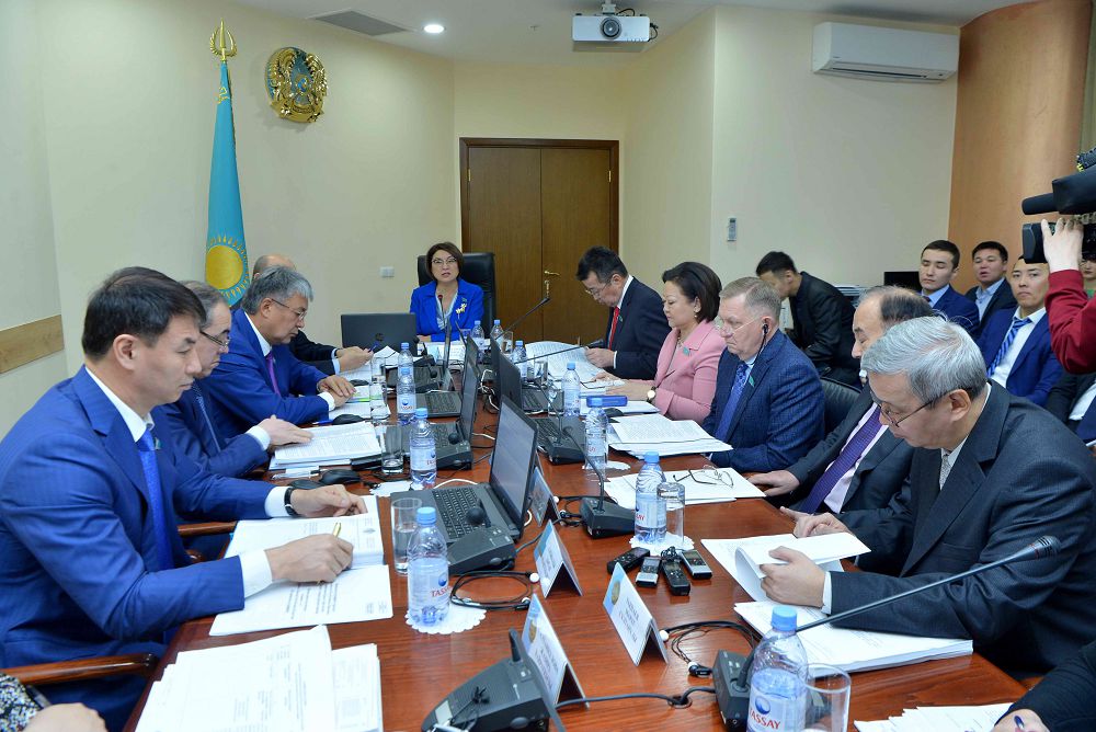 Senat komıteti kınematografııa máseleleri jónindegi zań jobalaryn qarady     