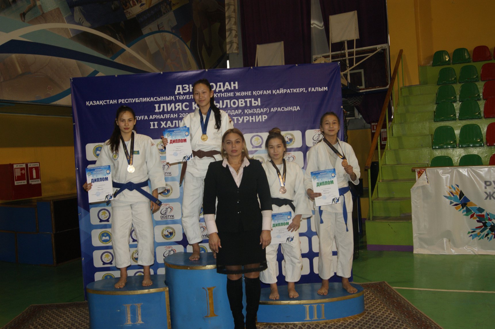 Almatyda jas dzıýdoshylardyń týrnıri ótti