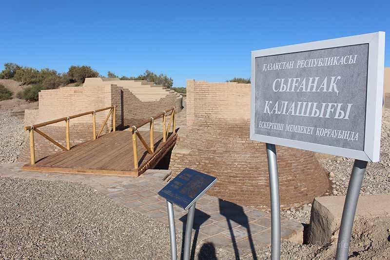 Syǵanaq qalashyǵy týrızmge qyzmet etedi