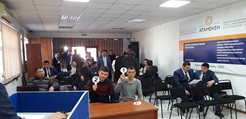 Qyzylordada jer telimderi aýksıonǵa shyǵaryldy