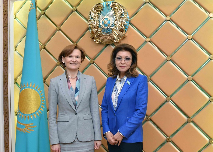 D.Nazarbaeva Dúnıejúzilik bankiniń Ortalyq Azııa jónindegi Aımaqtyq dırektoryn qabyldady