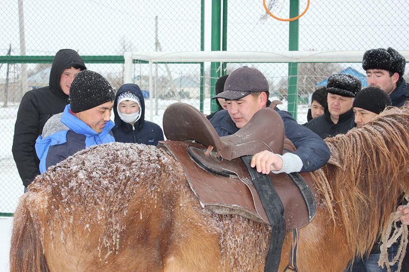 Jympıtyda atqa miný aksııasy bastaldy