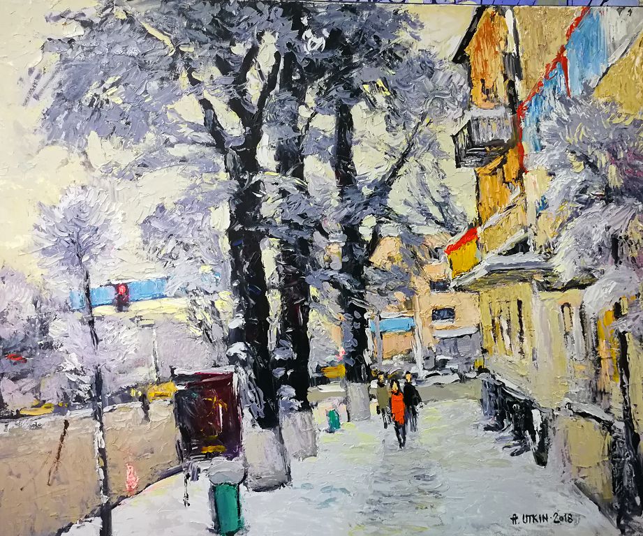 Alekseı Ýt­kınniń jeke kór­­mesi kórermenge jol tart­ty