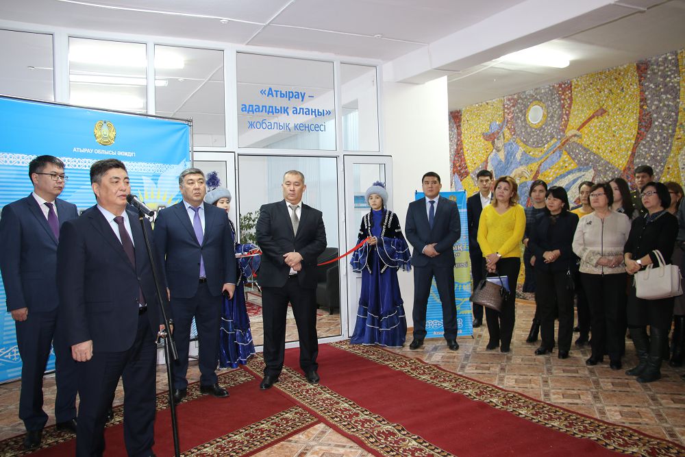 Atyraýda sybaılas jemqorlyqqa qarsy jobalyq keńse ashyldy