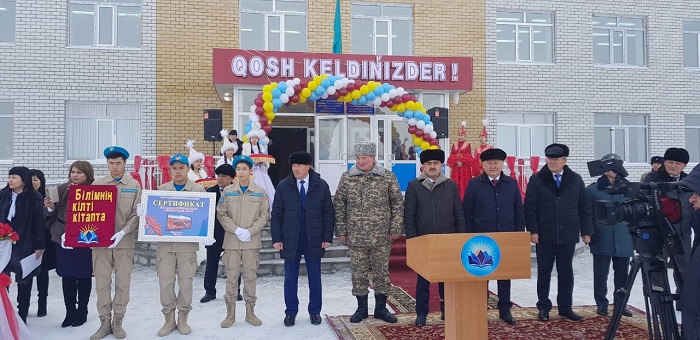 ShQO Aıagóz qalasynda 600 oryndyq mektep ashyldy