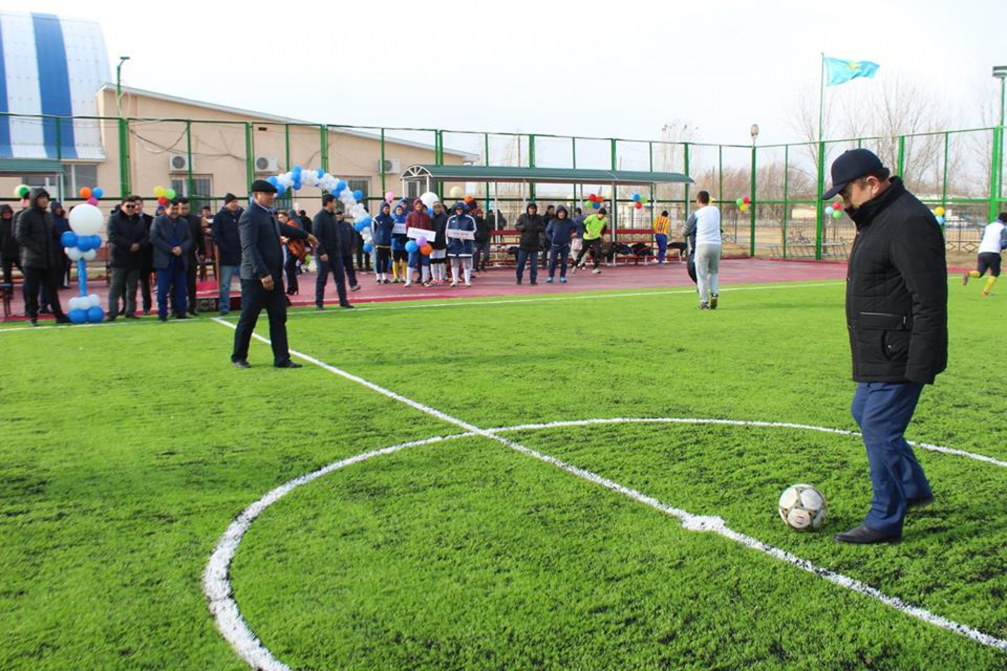 Stepnogorda kóp fýnksııaly sport alańy ashyldy