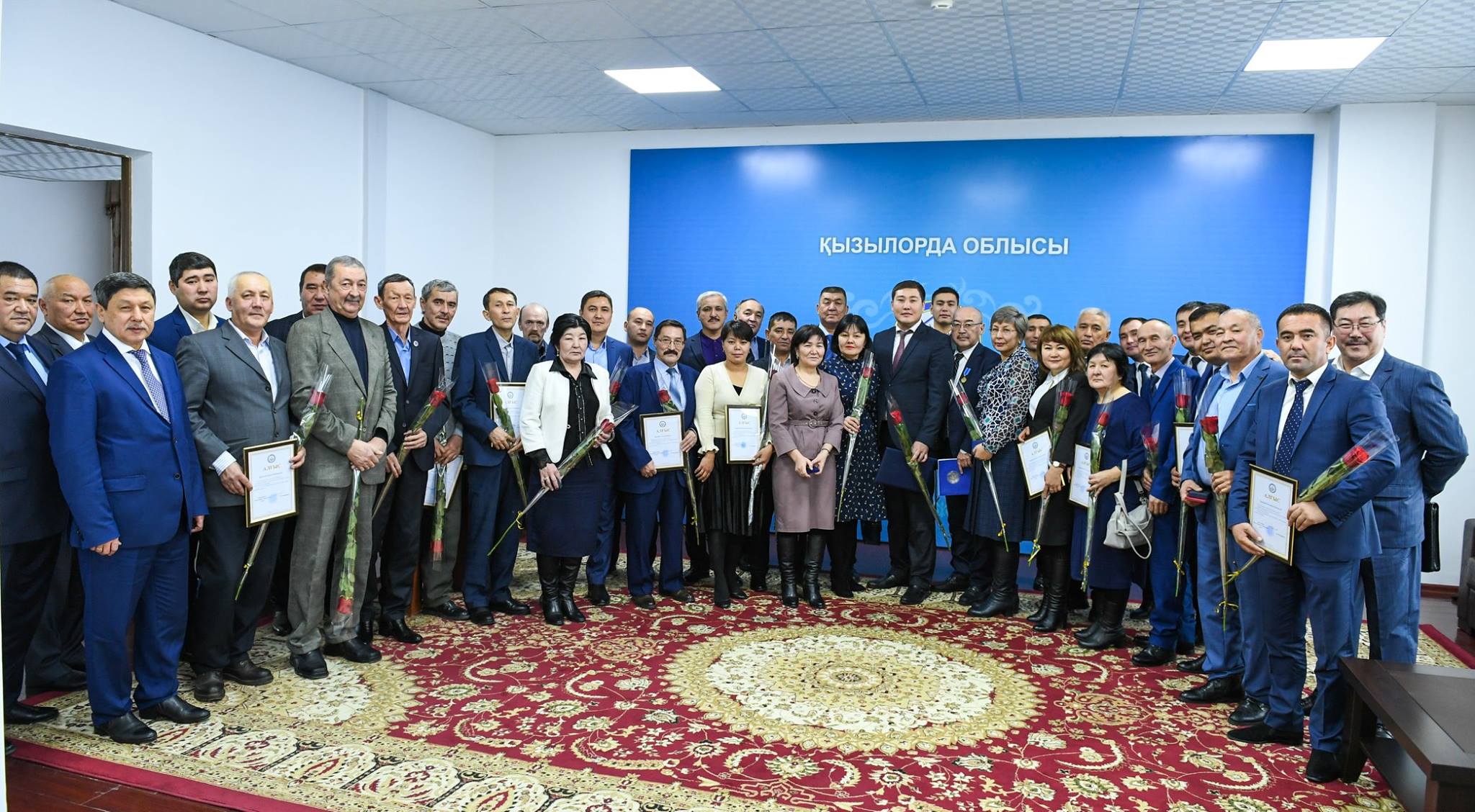 Qyzylordada úzdik mamandar marapattaldy