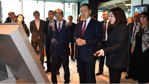 B. Saǵyntaev Visit Almaty ortalyǵynyń jumysymen tanysty