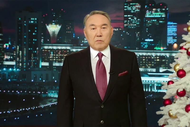 Memleket basshysy Nursultan Nazarbaev jańa 2019 jylmen quttyqtady