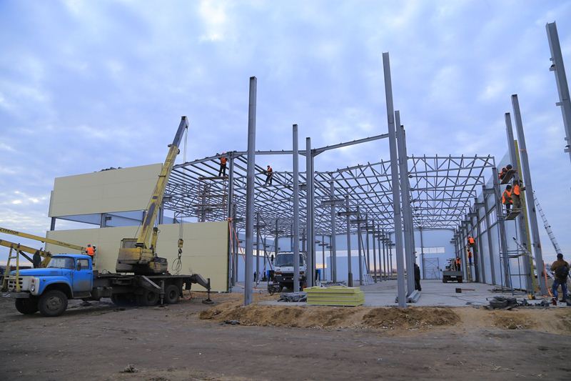 Indýstrııalyq aımaqtaǵy iri jobalar