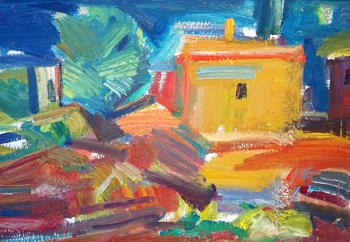 Cýretshi Tabyldy Muqatovtyń «Qum jazýy» jeke kórmesi ashyldy