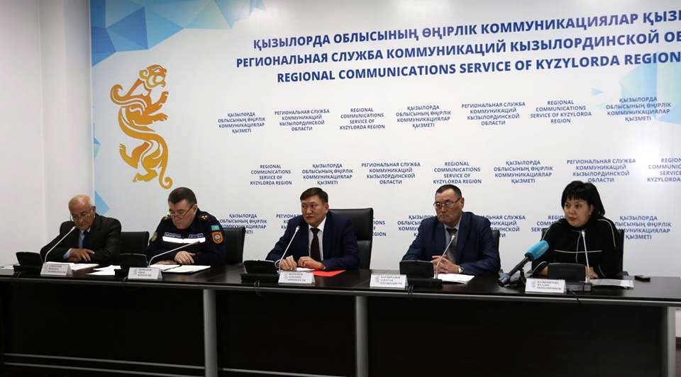 Qyzylordada topan sý qaýipti deńgeıge jaqyndady