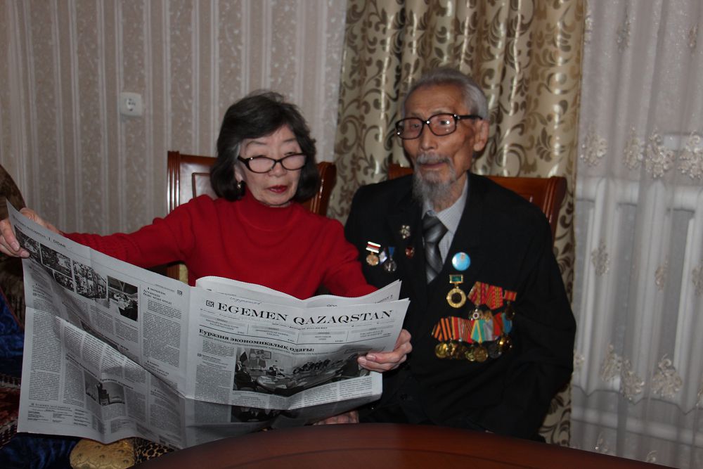 Gazetimizdiń eń egde oqyrmany - Sháý­keı Juqanuly