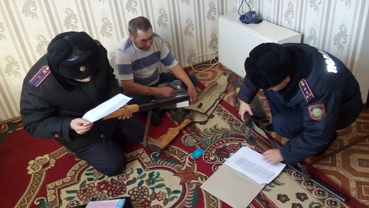 Qyzylordalyq polıseıler profılaktıkalyq baǵytta jumystar júrgizýde