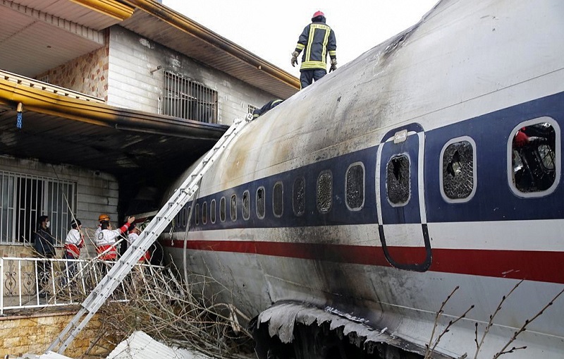 Iranda Boıng 707 ushaǵy apatqa ushyrady 