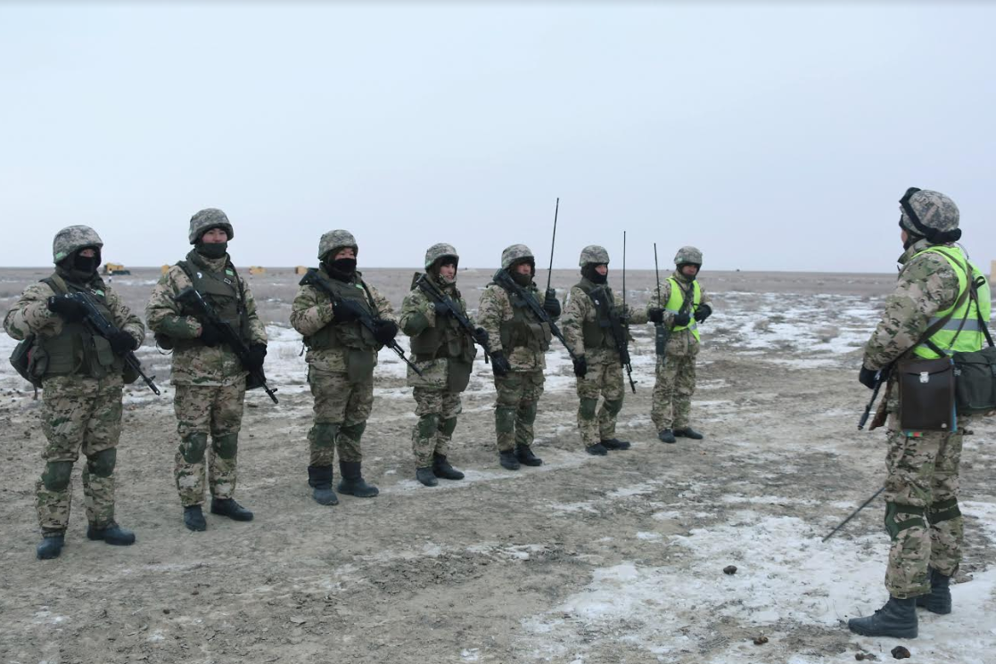 Áskerıler jaýyngerlik daıarlyqtyń kezekti kezeńin bastap ketti