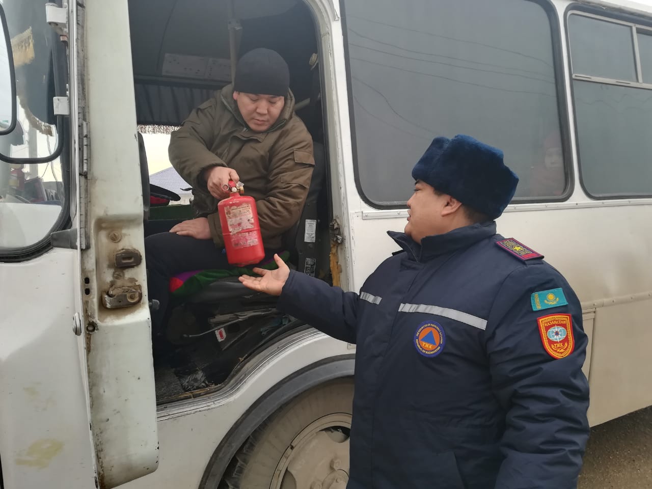  Túpqaraǵanda «Qaýipsiz kólik» atty aksııasy ótip jatyr