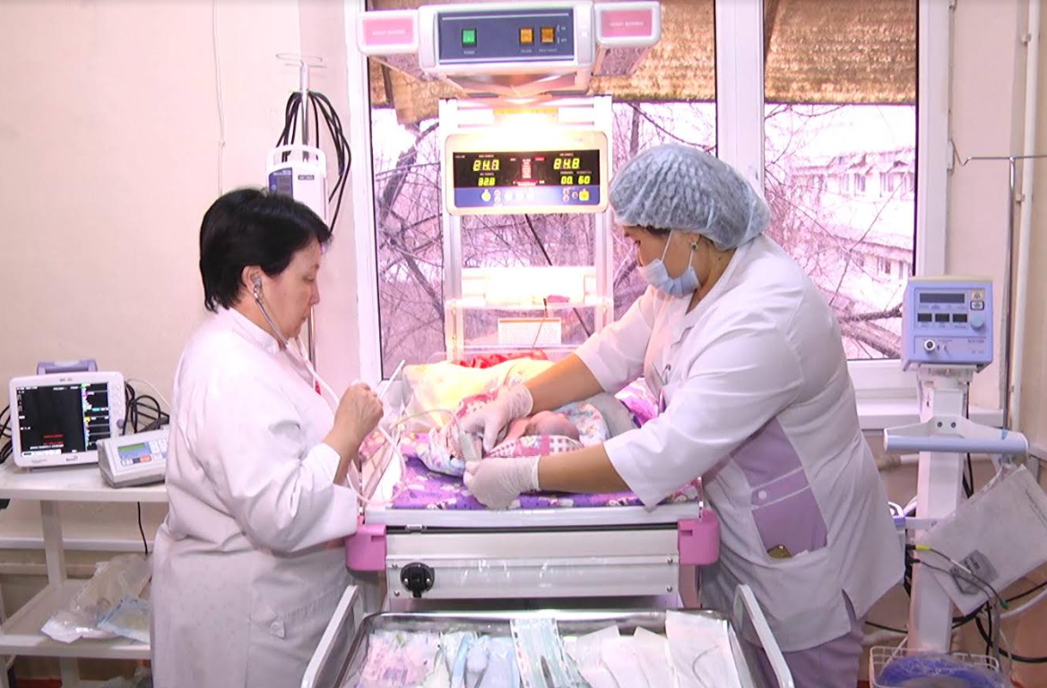 Shymqalada EKO arqyly bala kótergen jas analardy emdeıtin bólimshe ashyldy 