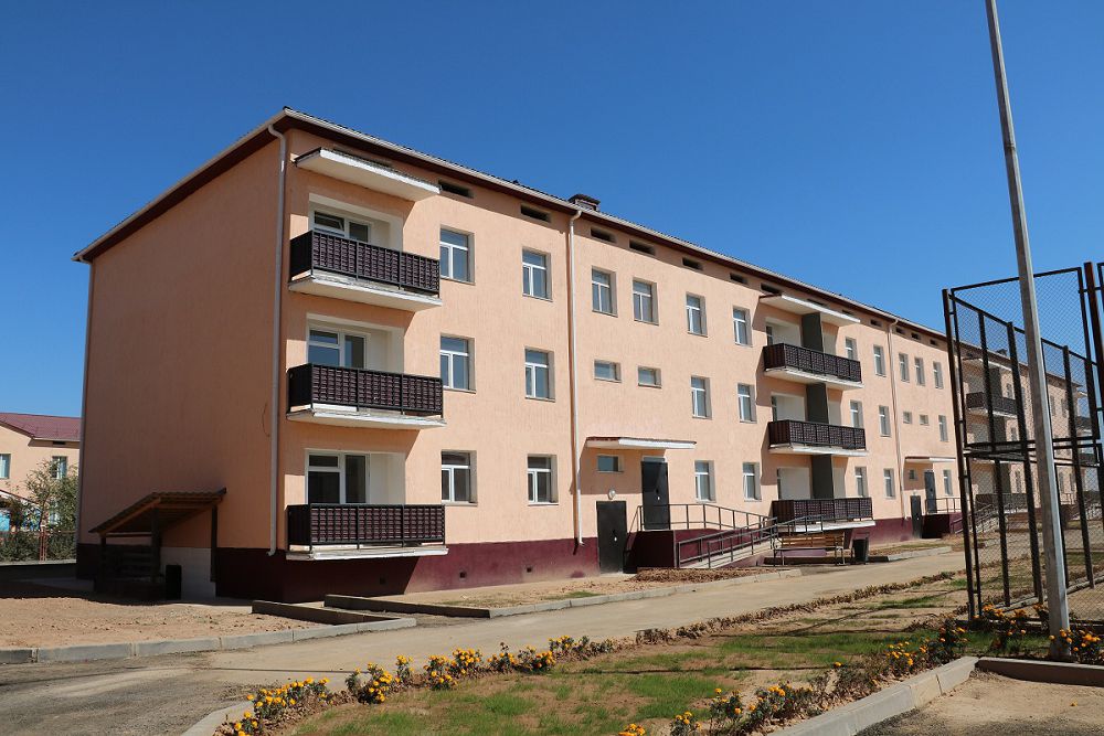 Arys qalasynda úıler paıdalanýǵa berildi