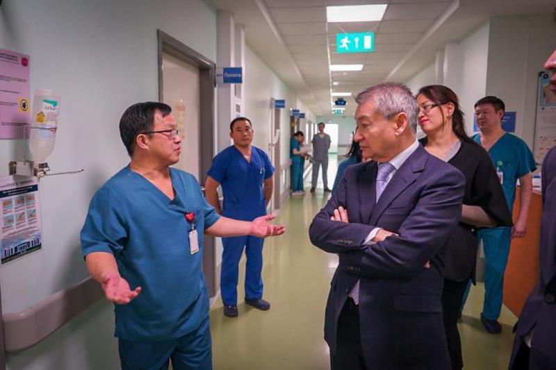 Shyǵys Qazaqstannyń emhanalary Astanadaǵy medısınalyq ortalyqtarymen birlese jumys isteıdi