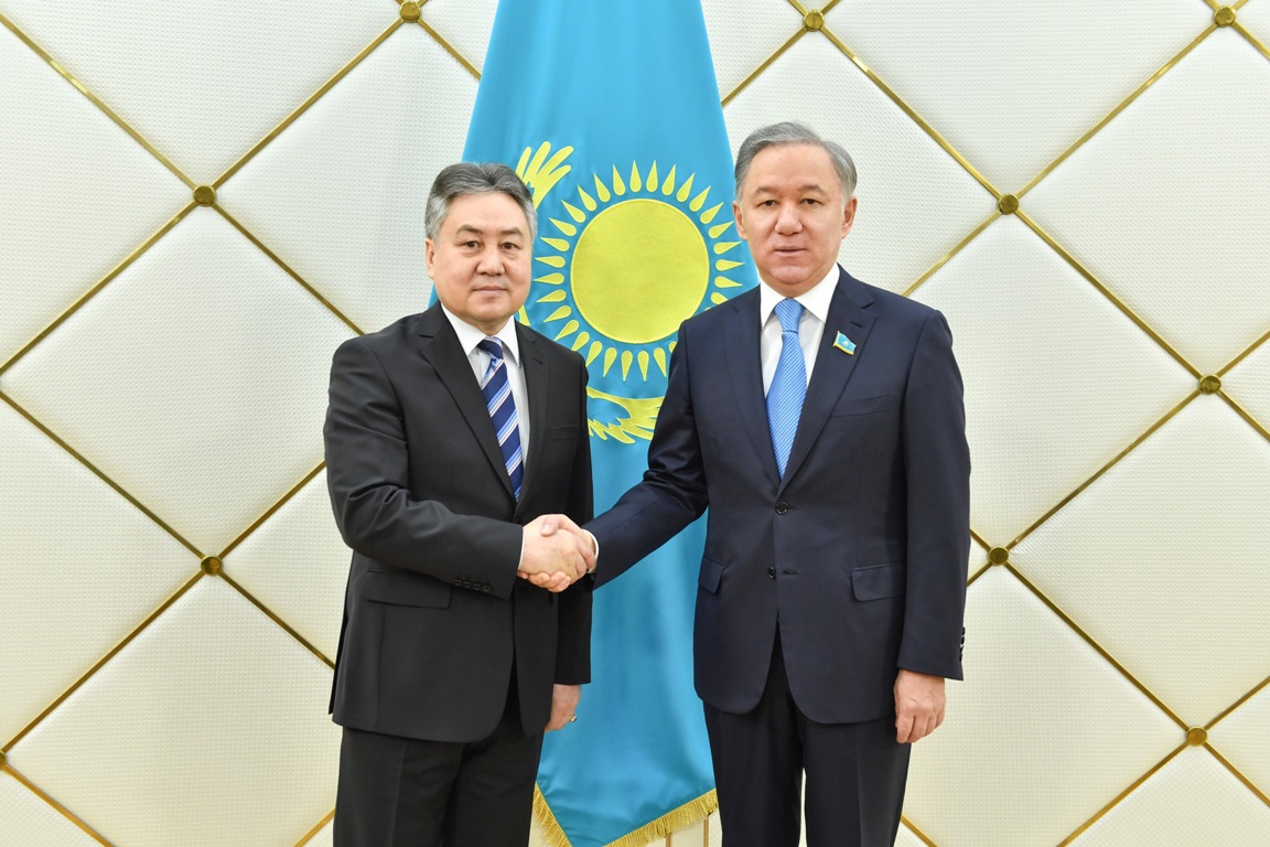 N. Nyǵmatýlın Qyrǵyzstan elshisin qabyldady