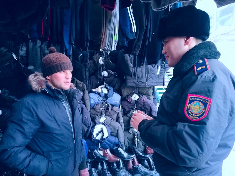 Soltústik Qazaqstanda  sheteldik mıgranttar legi tyıylar emes