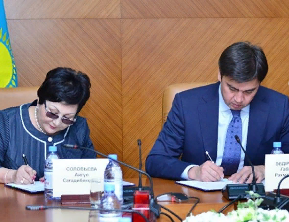 Shymkenttiń ekologııalyq jaǵdaıyn jaqsartý jóninde memorandým túzildi